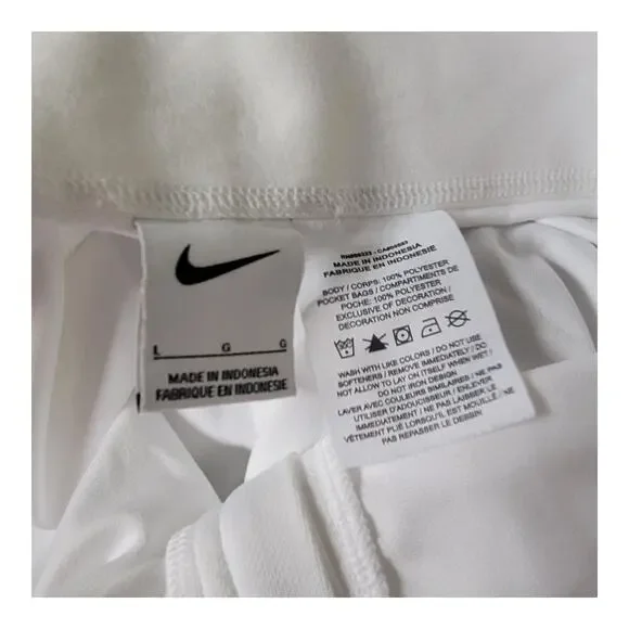 Nike Mens Team Vapor Pro Pant Piped White Size Large Baseball Sports - Picture 6 of 9